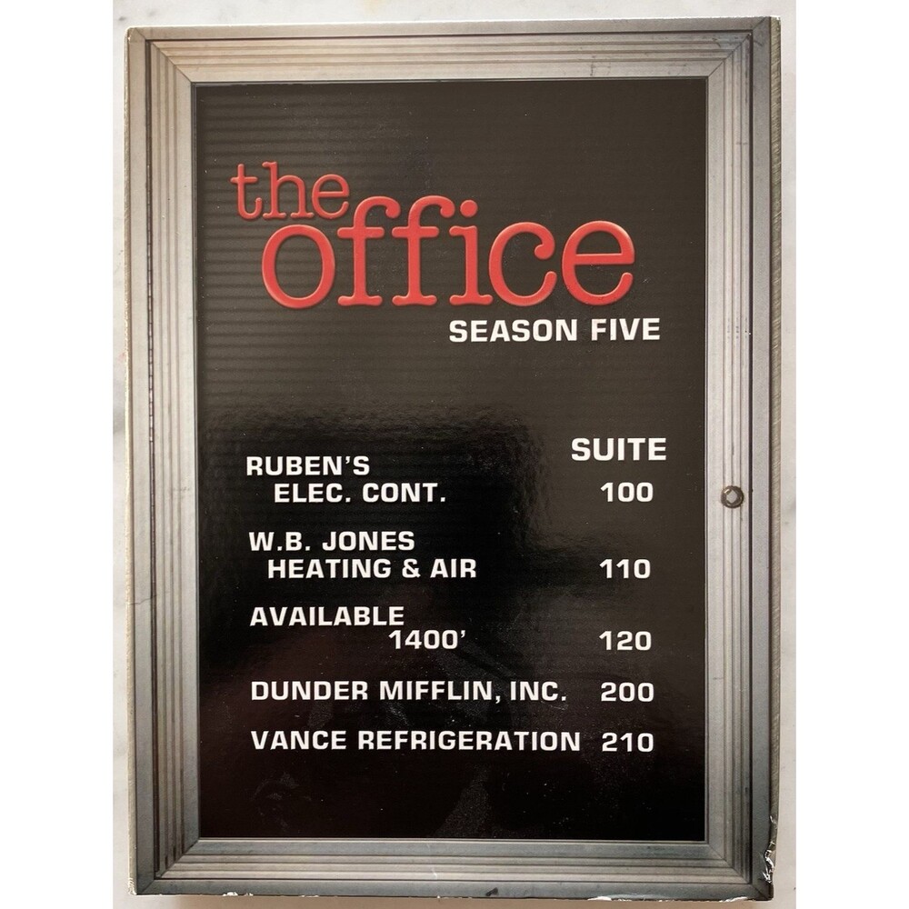 The Office Season‎ 5 DVD 2009 Steve Carell 5th Season Pre Owned Book Style Case
